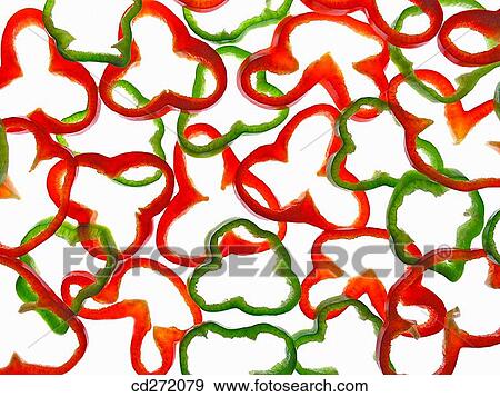 Pepper slices View Large Photo Image Stock Photo - Pepper slices. Fotosearch