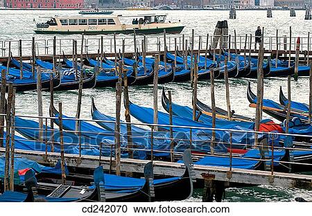 Pier. Venice. Veneto, Italy View Large Photo Image Stock Image - Pier. Venice. Veneto, Italy. Fotosearch