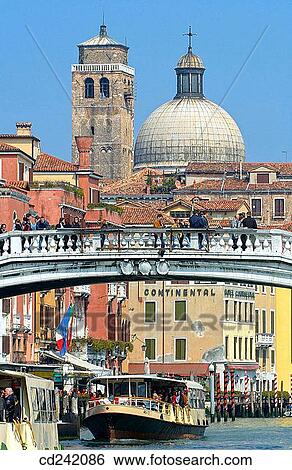 Ponte degli Scalzi, Grand Canal and church of San Geremia. Venice. Veneto, Italy View Large Photo Image Stock Photograph - Ponte degli Scalzi, Grand Canal and church of San Geremia. Venice. Veneto, Italy. Fotosearch