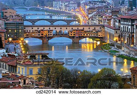 Ponte Vecchio on Arno river. Florence. Tuscany, Italy View Large Photo Image Picture - Ponte Vecchio on Arno river. Florence. Tuscany, Italy. Fotosearch