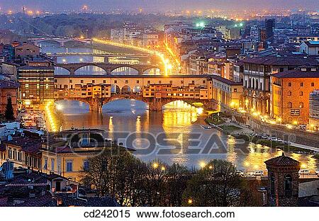 Ponte Vecchio on Arno river. Florence. Tuscany, Italy View Large Photo Image Stock Photography - Ponte Vecchio on Arno river. Florence. Tuscany, Italy. Fotosearch