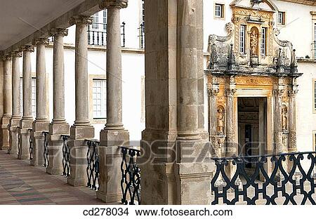 Porta F? rrea, University of Coimbra. Coimbra. Beira Litoral, Portugal View Large Photo Image Picture - Porta F? rrea, University of Coimbra. Coimbra. Beira Litoral, Portugal. Fotosearch