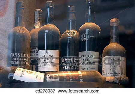Porto wine bottles, Porto. Portugal View Large Photo Image Stock Photo - Porto wine bottles, Porto. Portugal. Fotosearch