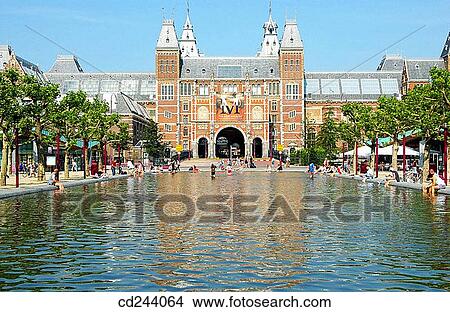 Rijksmuseum. Amsterdam. Netherlands View Large Photo Image Picture - Rijksmuseum. Amsterdam. Netherlands. Fotosearch