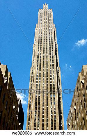 Rockefeller Center. Manhattan, New York City. USA View Large Photo Image Stock Photography - Rockefeller Center. Manhattan, New York City. USA. Fotosearch