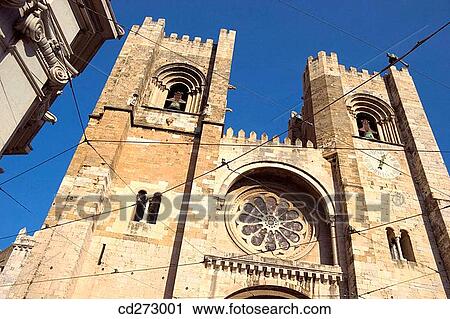 Stock Image - S? cathedral, Lisbon. Portugal. Fotosearch