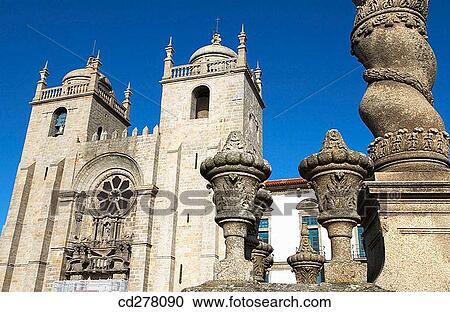S? Cathedral, Porto. Portugal View Large Photo Image Stock Image - S? Cathedral, Porto. Portugal. Fotosearch