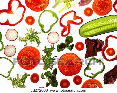 Salad vegetables View Large Photo Image Stock Image - Salad vegetables. Fotosearch