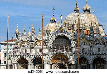 St. Mark's Basilica. Venice. Veneto, Italy View Large Photo Image Stock Image - St. Mark's Basilica. Venice. Veneto, Italy. Fotosearch