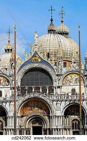 St. Mark's Basilica. Venice. Veneto, Italy View Large Photo Image Stock Image - St. Mark's Basilica. Venice. Veneto, Italy. Fotosearch