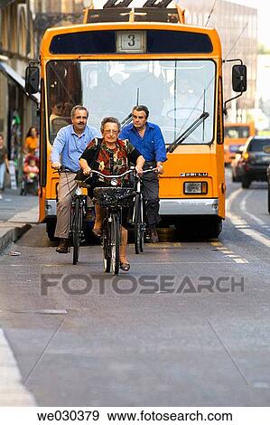 Stock Photo - Street scene, Rome. Italy. Fotosearch