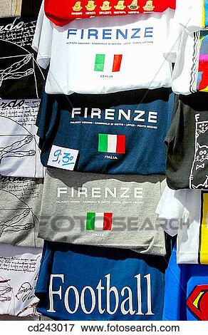 T-shirts. Florence. Tuscany, Italy View Large Photo Image Stock Photo - T-shirts. Florence. Tuscany, Italy. Fotosearch