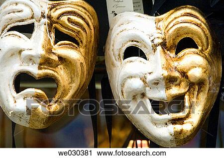 Tragedy and comedy masks View Large Photo Image Stock Image - Tragedy and comedy masks. Fotosearch