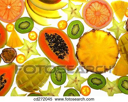 Tropical fruits View Large Photo Image Stock Photography - Tropical fruits. Fotosearch