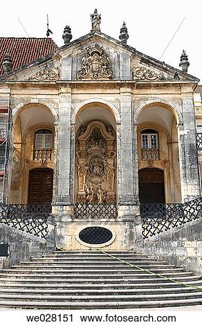 Stock Image - Via Latina, University of Coimbra. Beira Litoral, Portugal. Fotosearch
