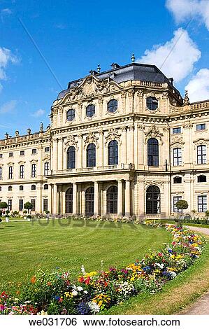 W? rzburger Residenz, W? rzburg. Franconia, Bavaria, Germany View Large Photo Image Stock Photograph - W? rzburger Residenz, W? rzburg. Franconia, Bavaria, Germany. Fotosearch