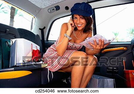 Woman working in London Taxi View Large Photo Image Stock Photograph - Woman working in London Taxi. Fotosearch