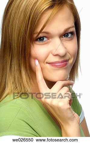 Young woman View Large Photo Image Stock Image - Young woman. Fotosearch