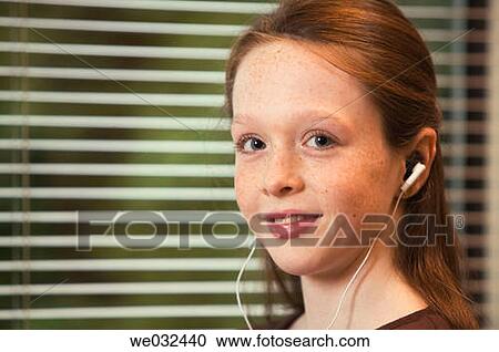 11 year old Caucasian girl with iPod View Large Photo Image Stock Image - 11 year old Caucasian girl with iPod. Fotosearch