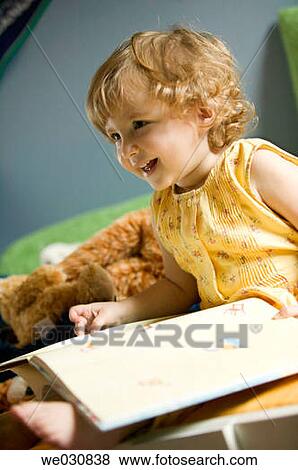 Stock Photo - 21 month old girl. Fotosearch