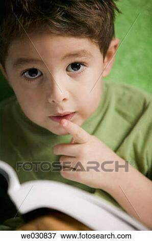 Stock Photo - 4 year old boy. Fotosearch