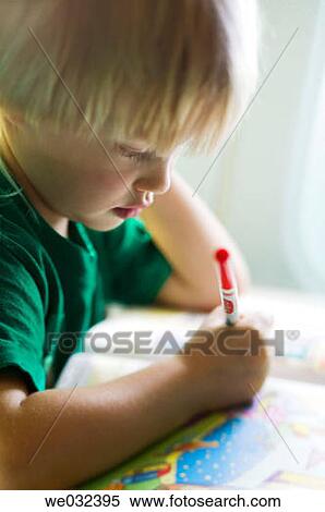 4 year old girl coloring during plane trip View Large Photo Image Stock Photography - 4 year old girl coloring during plane trip. Fotosearch