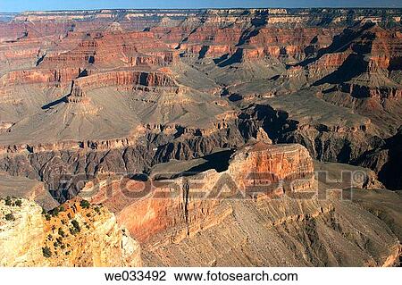 A view of the Grand Canyon from the south rim of Grand Canyon National Park, Arizona, USA View Large Photo Image Stock Image - A view of the Grand Canyon from the south rim of Grand Canyon National Park, Arizona, USA. Fotosearch