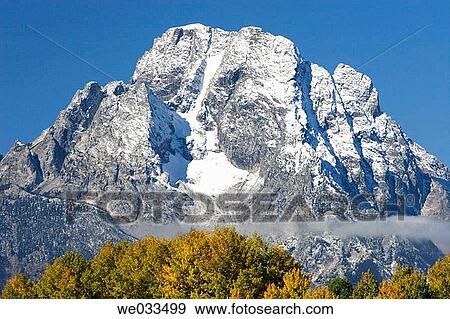 A view of the Grand Teton Mountains from the Oxbow bend of the Snake River, Wyoming, USA View Large Photo Image Stock Photo - A view of the Grand Teton Mountains from the Oxbow bend of the Snake River, Wyoming, USA. Fotosearch