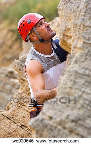 activity, ascending, ascend, Adventure sport, 30's View Large Photo Image Stock Photograph - activity, ascending, ascend, Adventure sport, 30's. Fotosearch