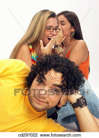 Stock Image - adolescence, boy, amusement, 20's. Fotosearch