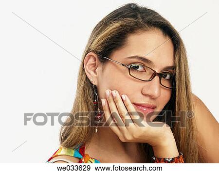 adolescence, Close-up, brunette, 20 View Large Photo Image Stock Photo - adolescence, Close-up, brunette, 20. Fotosearch