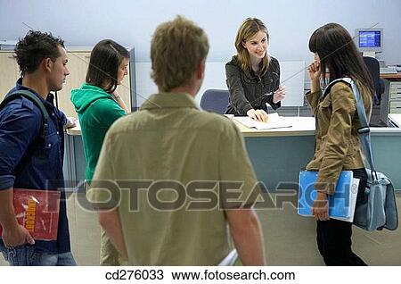 adolescence, college, Admission desk View Large Photo Image Stock Image - adolescence, college, Admission desk. Fotosearch