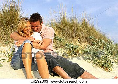 affection, bonding, bond, beach, 30's View Large Photo Image Stock Image - affection, bonding, bond, beach, 30's. Fotosearch