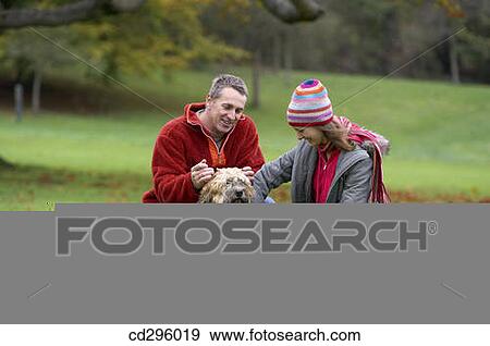 affection, caressing, caress, animal, 30's View Large Photo Image Stock Photo - affection, caressing, caress, animal, 30's. Fotosearch