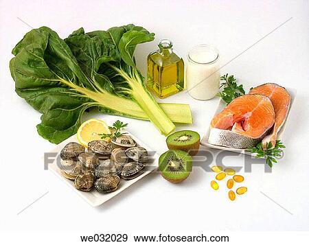 Aliments for women's health View Large Photo Image Stock Photo - Aliments for women's health. Fotosearch