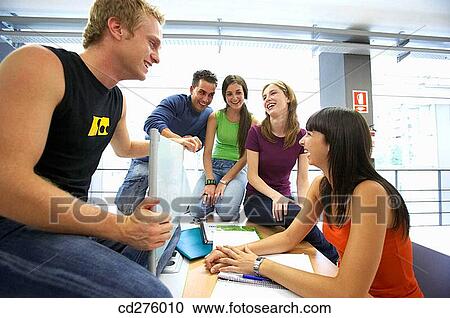 amusement, college, chat, boy, adolescence View Large Photo Image Stock Image - amusement, college, chat, boy, adolescence. Fotosearch