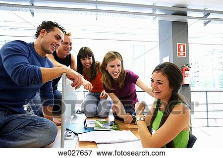 amusement, college, chat, boy, adolescence View Large Photo Image Stock Photo - amusement, college, chat, boy, adolescence. Fotosearch
