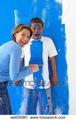 amusing, blue, at-home, amusement View Large Photo Image Stock Image - amusing, blue, at-home, amusement. Fotosearch