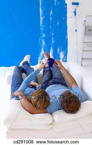 at-home, bonding, bond, blue, affection View Large Photo Image Stock Photo - at-home, bonding, bond, blue, affection. Fotosearch