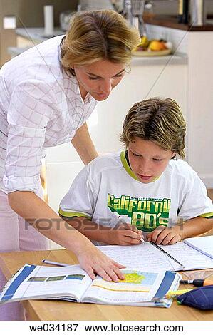 at-home, boy, book, aid View Large Photo Image Stock Photo - at-home, boy, book, aid. Fotosearch