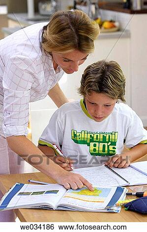 at-home, boy, book, aid View Large Photo Image Stock Photograph - at-home, boy, book, aid. Fotosearch