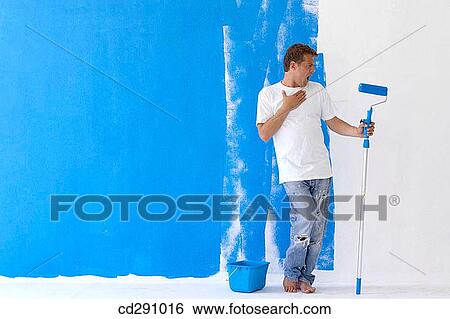 at-home, break, blue, barefoot, amusing View Large Photo Image Stock Photograph - at-home, break, blue, barefoot, amusing. Fotosearch