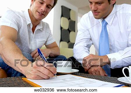 at-home, business, broker, Ball-point pen, 30's View Large Photo Image Stock Photograph - at-home, business, broker, Ball-point pen, 30's. Fotosearch