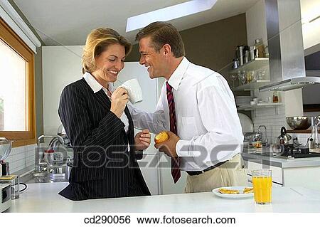 at-home, businesspeople, businessman, breakfast, affection View Large Photo Image Stock Photograph - at-home, businesspeople, businessman, breakfast, affection. Fotosearch
