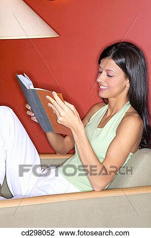 at-home, calm, book, armchair View Large Photo Image Stock Image - at-home, calm, book, armchair. Fotosearch
