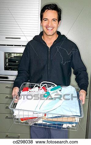 at-home, carrying, carry, basket, 30's View Large Photo Image Stock Photo - at-home, carrying, carry, basket, 30's. Fotosearch