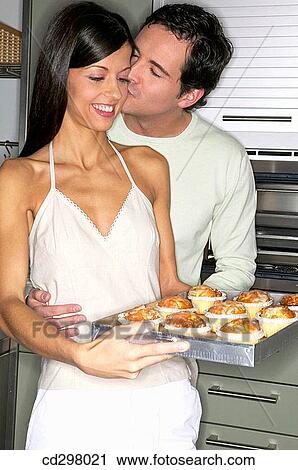 Stock Image - at-home, contemporary, affection. Fotosearch