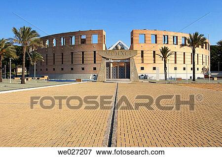 Auditorium, Latino-American Forum of La Rßbida. Palos de la Frontera, Huelva province, Andalusia, Spain View Large Photo Image Stock Photo - Auditorium, Latino-American Forum of La Rßbida. Palos de la Frontera, Huelva province, Andalusia, Spain. Fotosearch