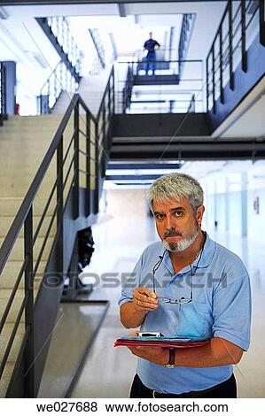 baby boomer, college, beard, Attache case View Large Photo Image Stock Photo - baby boomer, college, beard, Attache case. Fotosearch