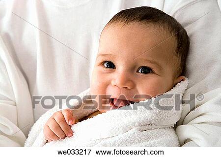 Baby portrait. View Large Photo Image Stock Photo - Baby portrait.. Fotosearch